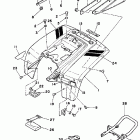 YTM 225DR Заднее крыло
