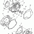 YFM 200 Крышки картера