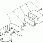 YTM 225DX Фонарь задний