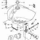 YTM 200ER Топливный бак