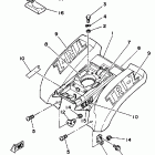 YTZ 250 Заднее крыло