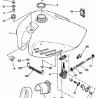 YTM 200 Топливный бак