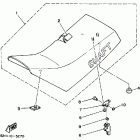 YFM 200 Сидение