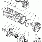 YTM 200 Сцепление