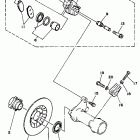 YTZ 250 Задний суппорт тормозной