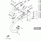 YT 125 Выхлопная система