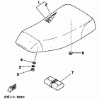 YT 125 Сидение