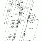 YTM 200 Передняя вилка