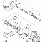 YTM 200 Rear wheel ytm200k