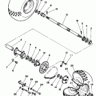 YT 125 Заднее колесо