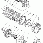 YTM 225X Сцепление