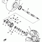 YTM 200E Заднее колесо