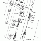 YTM 200E Передняя вилка