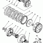 YTM 200 Сцепление