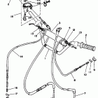 YTM 200 Handlebar cable ytm200k