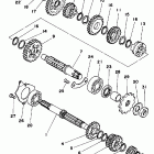 YT 125 Трансмиссия