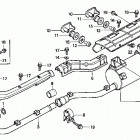 TRX400FW Глушитель