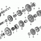 TRX400FW Трансмиссия