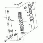 TRX400FW Передние аммортизаторы