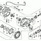 TRX400FW Front final gear 02