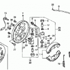 TRX400FW Передний тормоз