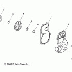 600 IQ SHIFT/EURO-S09PB6FS/FE Водяной насос