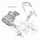 TURBO SWITCHBACK-S09PR7FS/FE Engine, mounting, lh