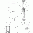 800 DRAGON SP/ES EURO-S09PE8ES/EEL Амортизатор передний подвески