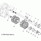 WIDETRAK LX/EURO-S09SU4BS/BE Приводной и промежуточный вал