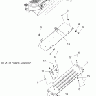 800 IQ/ES-S09PB8ES/ESL Chassis, clutch guard and cover