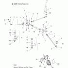 700 RMK 155-S10PM7JSA Steering, lower and tie rods