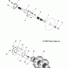700 RMK 155-S10PM7JSA Приводной вал и промежуточный