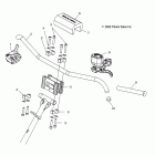 600 RR EURO  -S09MX6FE Руль и крепление
