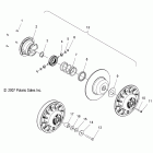 600 RR EURO  -S09MX6FE Drive train clutch, secondary
