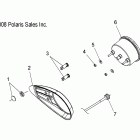 600 IQ SHIFT/EURO-S09PB6FS/FE Спидометр и световые индикаторы