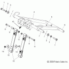 700 RMK 155-S10PM7JSA Реактивная штанга передняя