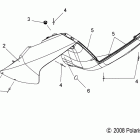 800 IQ/ES-S09PB8ES/ESL Body, fender asm., lh