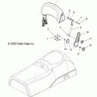 WIDETRAK LX/EURO-S09SU4BS/BE Спинка