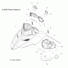 800 RMK SHIFT 144-S09PK8ES Капот