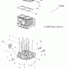 TURBO SWITCHBACK-S09PR7FS/FE Engine, cylinder and crankcase