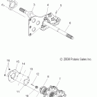 TURBO SWITCHBACK-S09PR7FS/FE Приводной вал и промежуточный