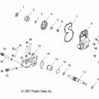 600 RR EURO  -S09MX6FE Engine, water pump and oil pump