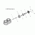 600 RR EURO  -S09MX6FE Выпускные клапаны