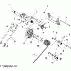 TURBO SWITCHBACK-S09PR7FS/FE Реактивная штанга задняя