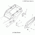 600 IQ LXT - S12PT6HSL/HEL Body, snow skirts