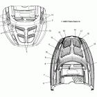 WIDETRAK LX/EURO-S09SU4BS/BE Жалостойкие детали капота