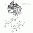 600 RR EURO  -S09MX6FE Крепление двигателя