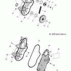800 IQ/ES-S09PB8ES/ESL Картер цепи