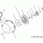 600 RR EURO  -S09MX6FE Стартер