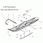 800 ASSAULT RMK 146-S09PL8ES/EE Лыжа